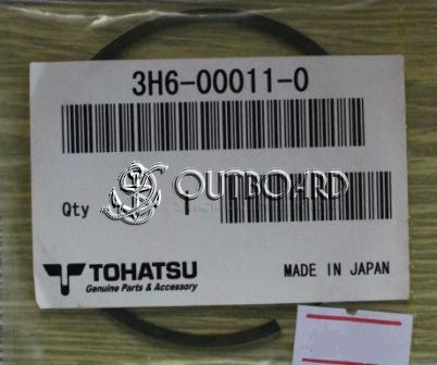 Кольцо поршневое. Tohatsu/Nissan 4-30 hp. (3H6-00011-0)